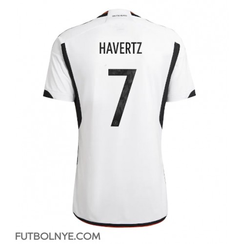 Camiseta Alemania Kai Havertz #7 Primera Equipación Mundial 2022 manga corta